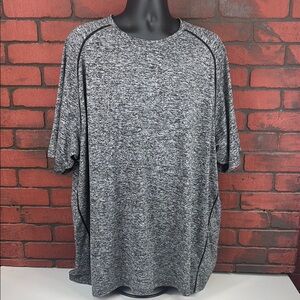 Liberty Pro mans 4XL Grey Short Sleeve‎ Tee – Activewear, Comfortable